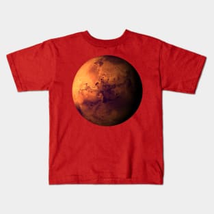 Planet Mars Kids T-Shirt